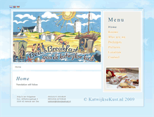 Tablet Screenshot of katwijksekust.nl